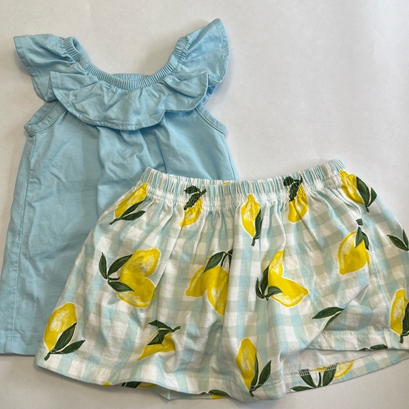 Carter's Other - Lemon outfit